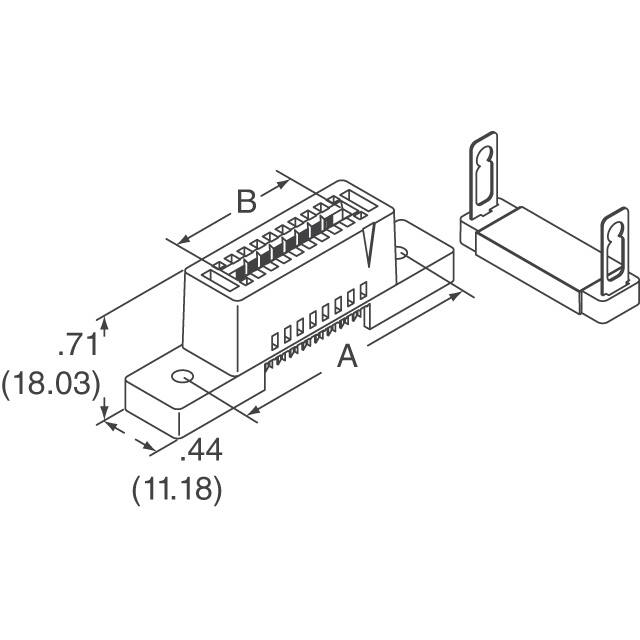 3463-0000 3M  Edgeboard Connectors